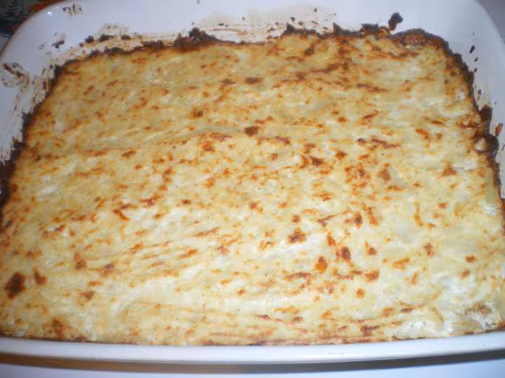 Gratin de choux fleurs