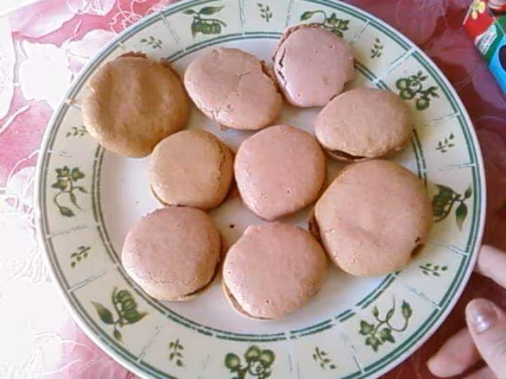 Macaron au chocolat