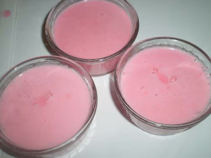 Panna cotta aux fruits rouges