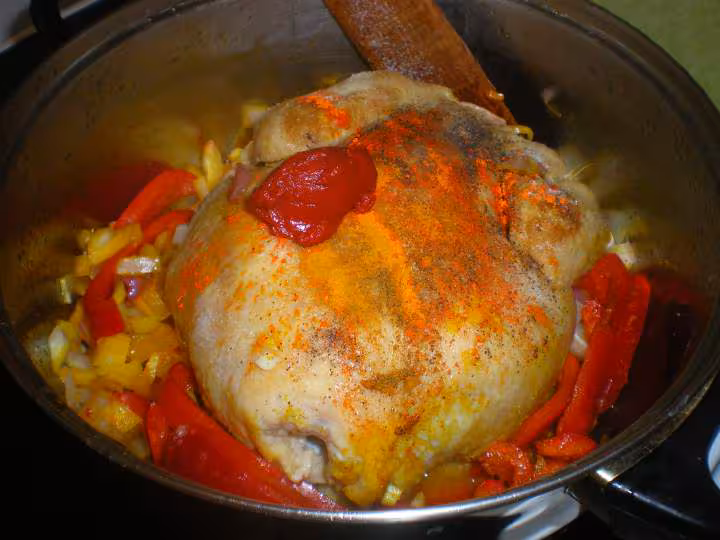 Poulet au riz