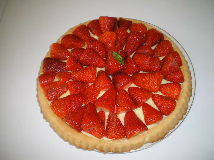 Tarte aux fraises