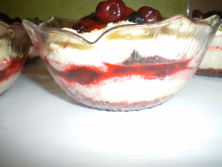 Tiramisu de fruits rouges
