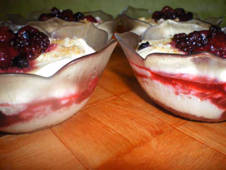 Tiramisu de fruits rouges