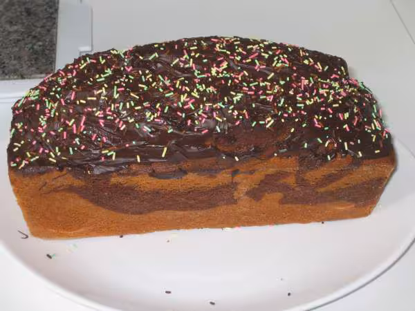 Gateau marbre