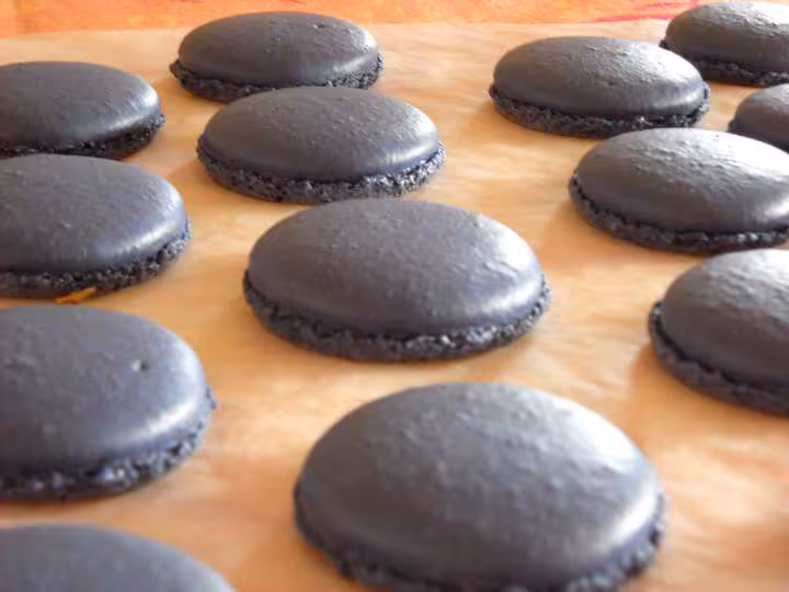 Macarons schtroumph
