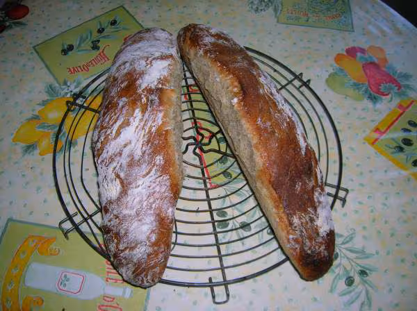 Pain sans petrissage