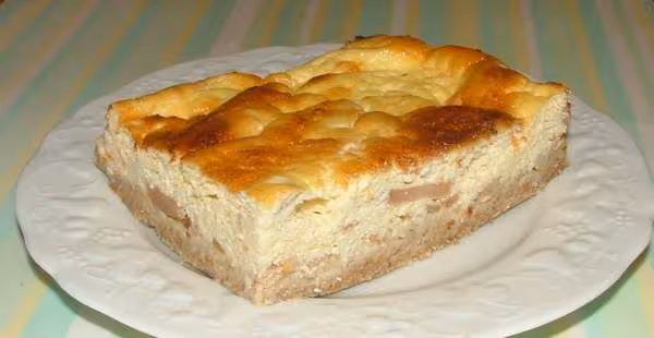 Cheese cake aux pommes