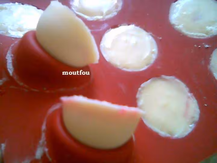 Demoulage des chocolats blancs
