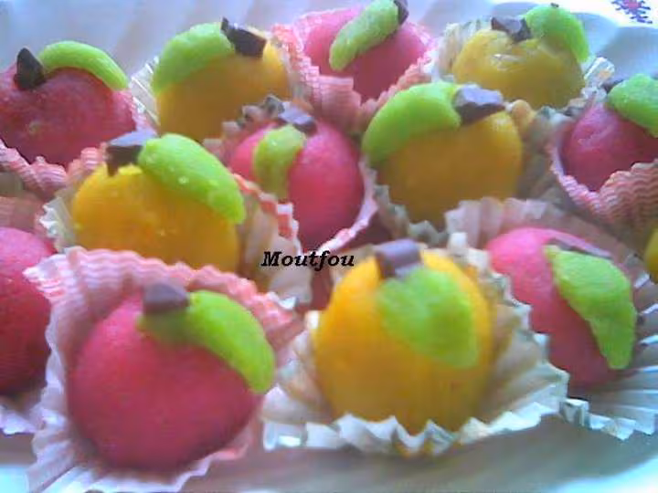 Fruits en pate d amande