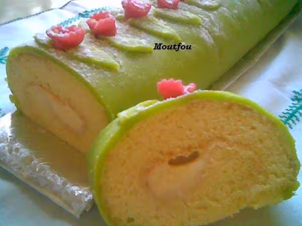 My marzipan cake roll