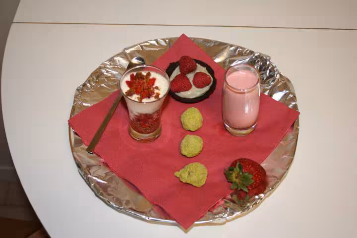 Bvarois framboise verrine fraises tarte framboise