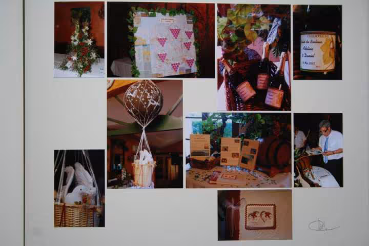 Plan de table deco mariage autour du vin