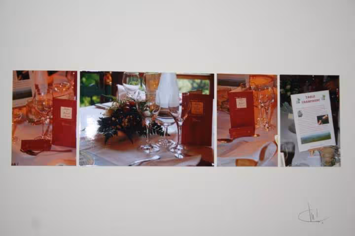 Un petit bout de decoration de nos tables mariage 05 2007