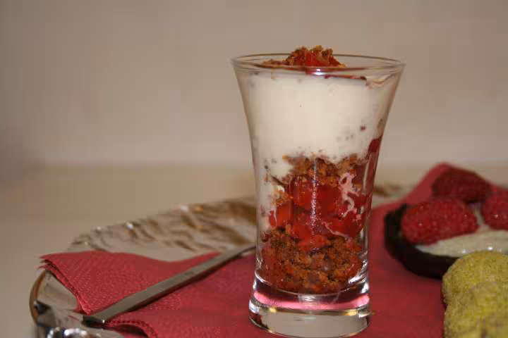 Verrine fraise