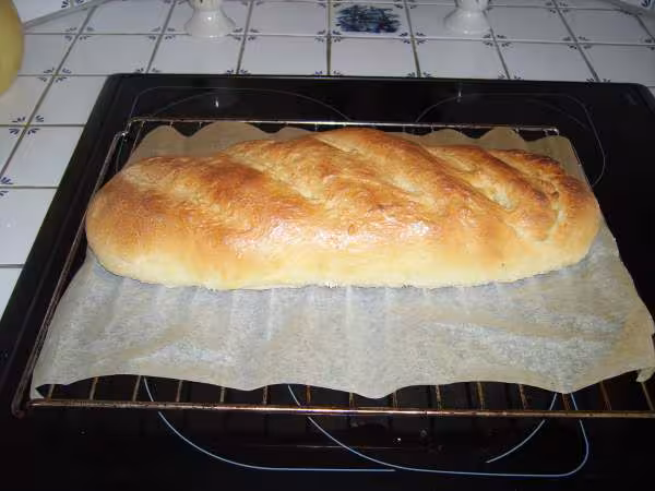1er pain fait au four