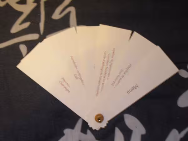 Porte menu