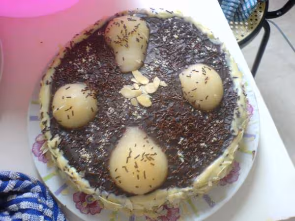 Gateau poire chocolat
