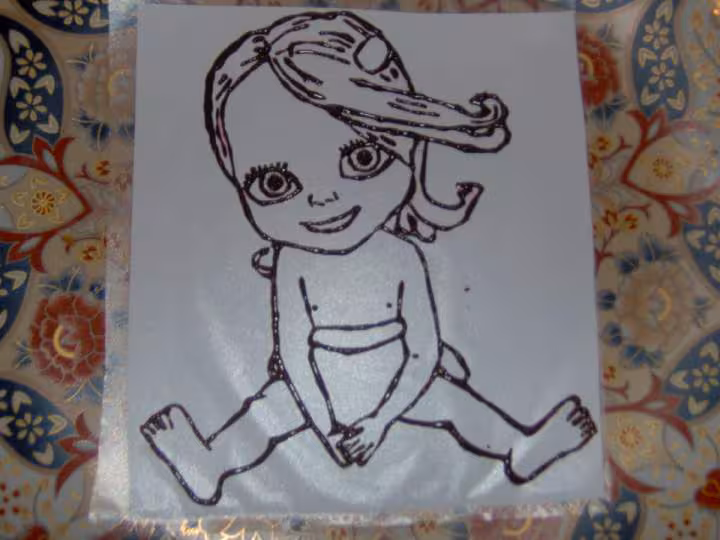 Bebe lily calque