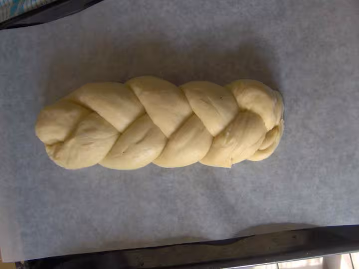 Brioche a la fleur d oranger avant second repos