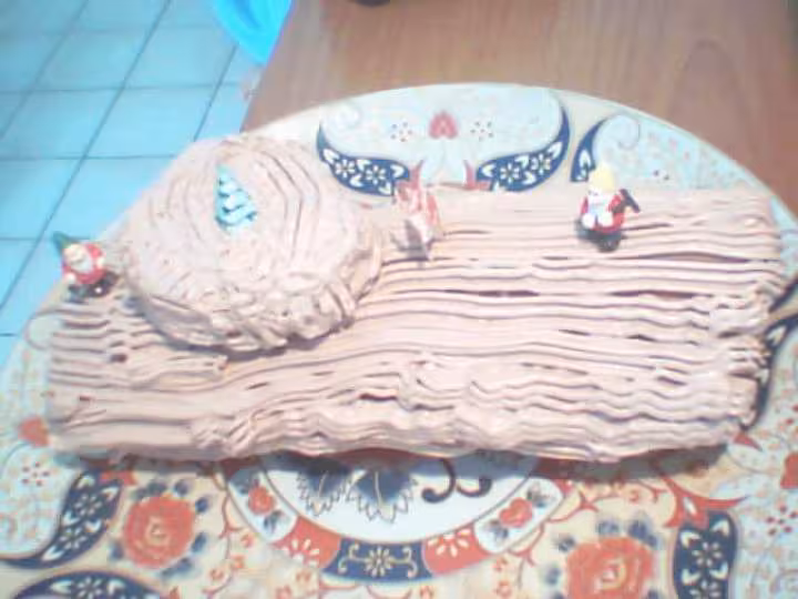 Buche nutella chantilly cacao