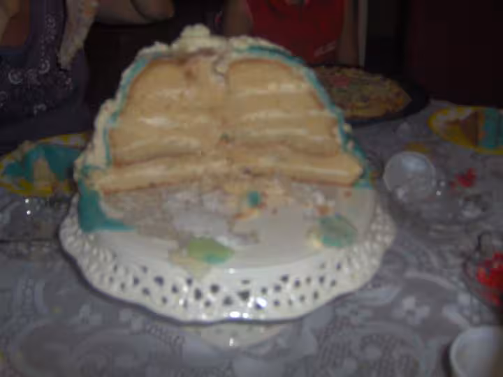 Decoupe du gateau barbie