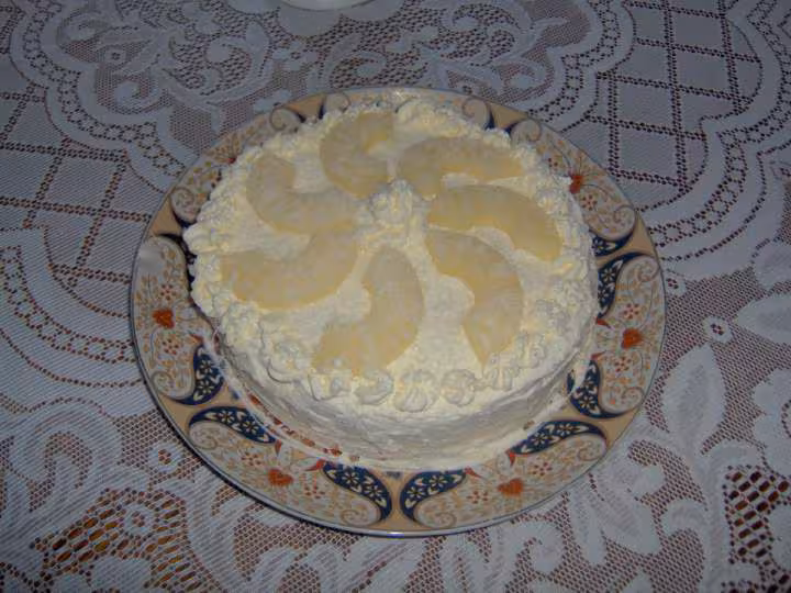 Gateau ananas noix de coco