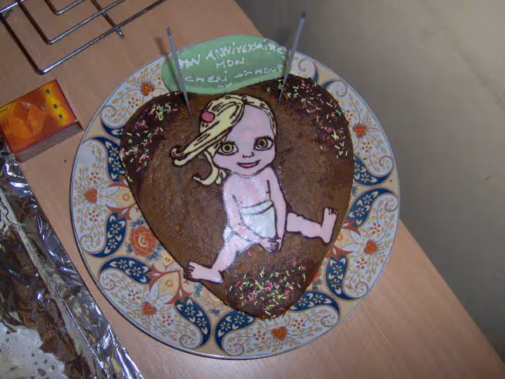 Gateau bebe lily
