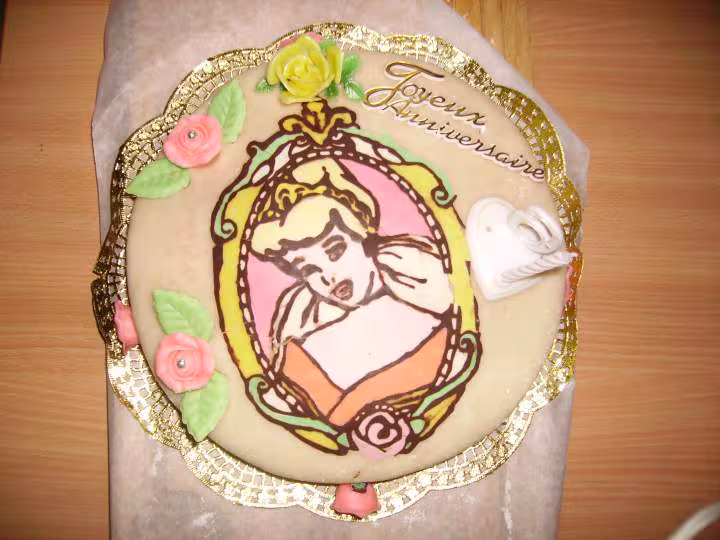 Gateau d anniversaire cendrillon