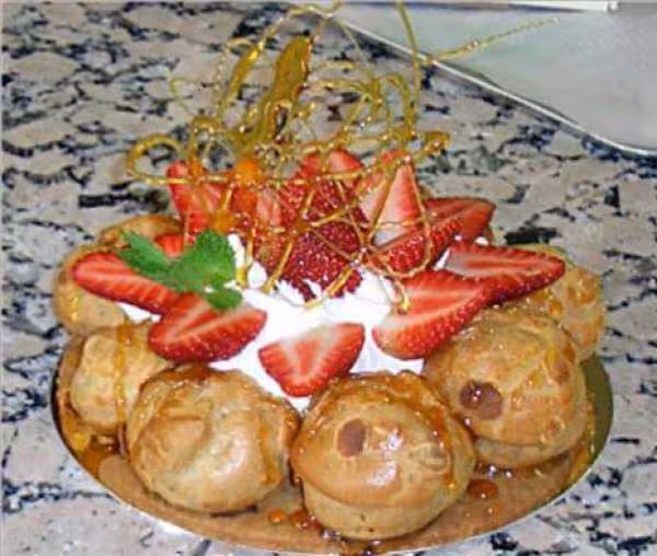 St honore aux fruits rouges