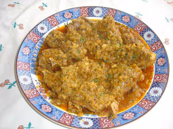 Gigot d agneau en tajine