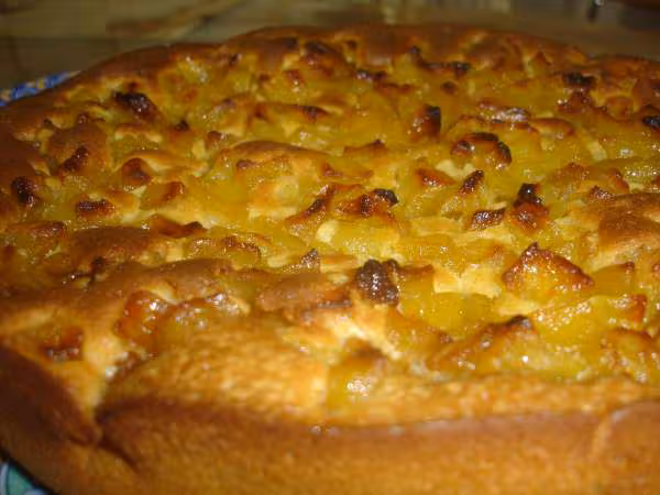 Tarte paysanne aux pommes caramelisees