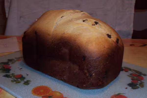 Brioche creme fraiche et pepites de chocolat