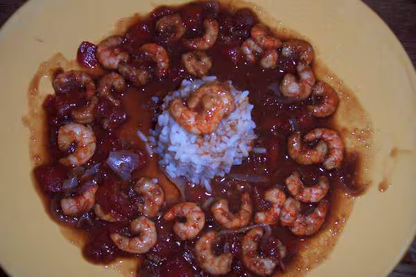 Crevettes sauce aigre douce