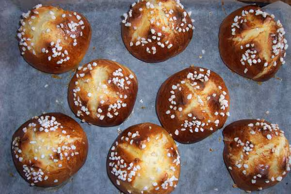 Mounettes a la sortie du four