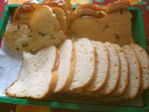 Interieur des brioches