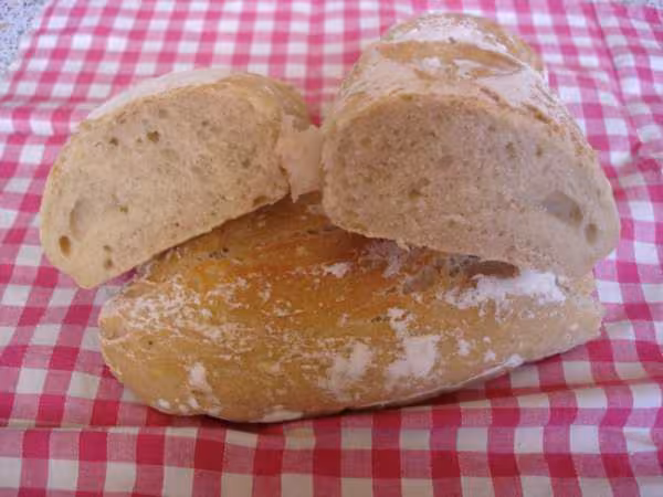 Mie du pain au levain facon serise