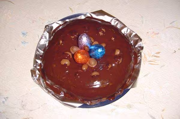 Gateau de paques nappe