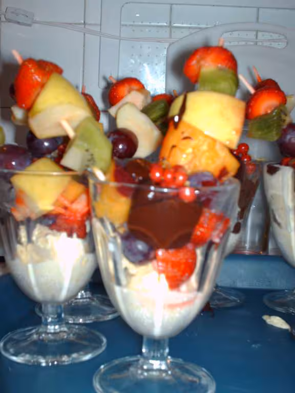 Borchettes de fruits
