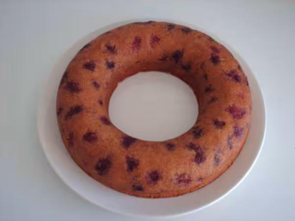 Gateau aux framboises