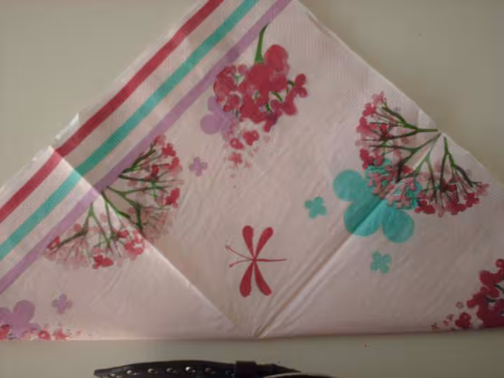 Pliage de serviette pour la table