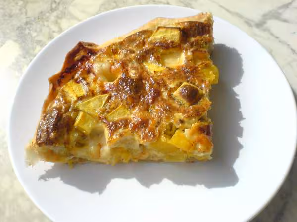 Gateau courge et fromage