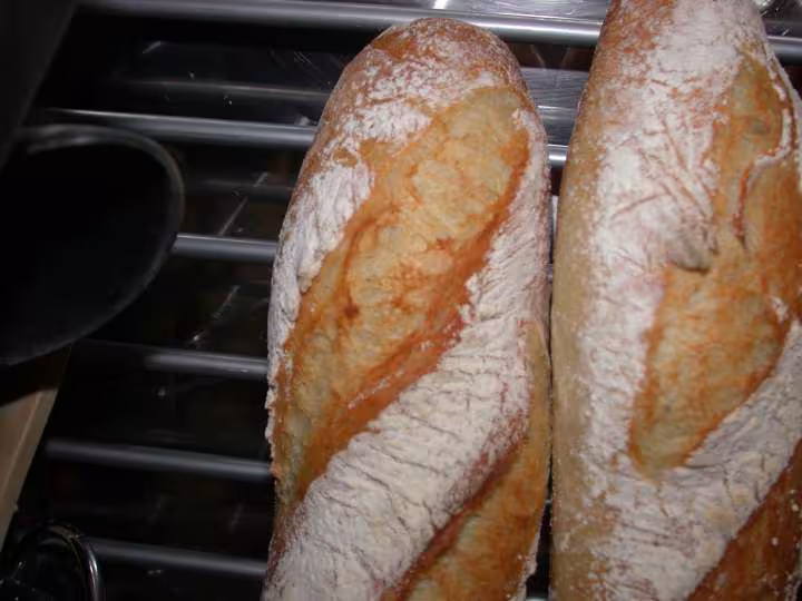 Baguettes a la farine de gruau