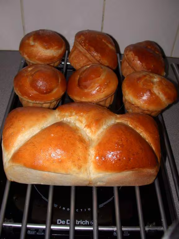 Brioche de mimi avec poolish