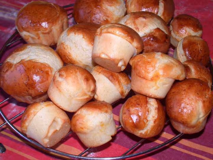 Briochettes sans petrissage