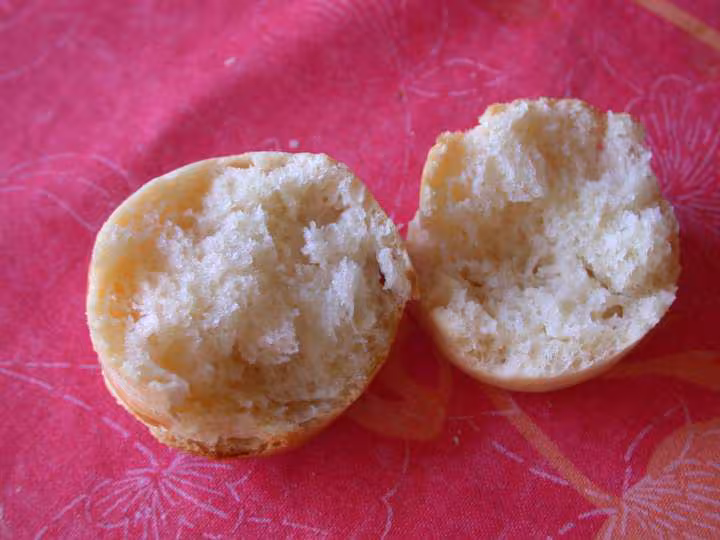 Briochettes sans petrissage mie