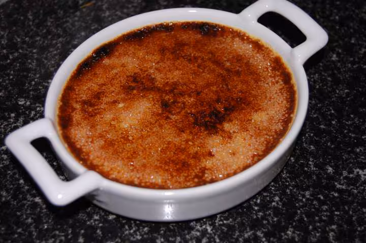 Cremes brulees chocolat blanc