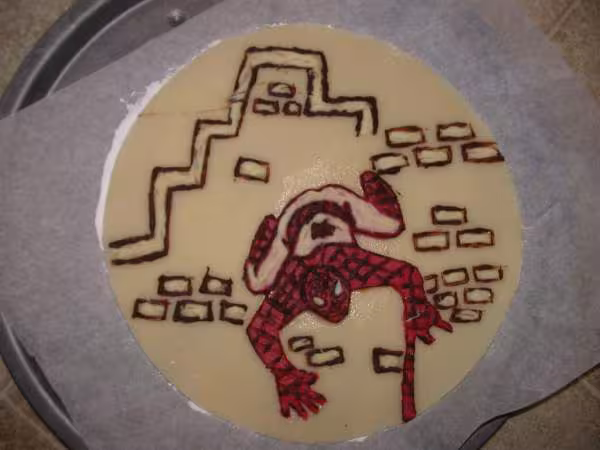 Deco gateau d anniversaire spiderman