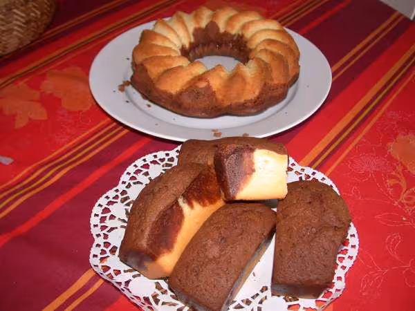 Gateau marbre facon papi brossette