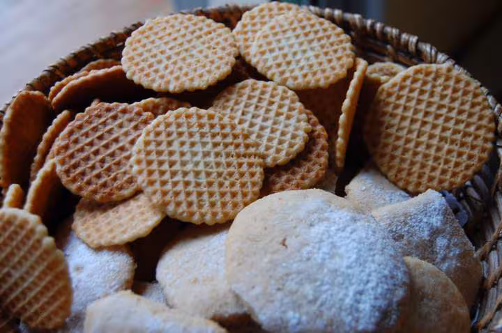 Gaufres dunerquoises et polvorones