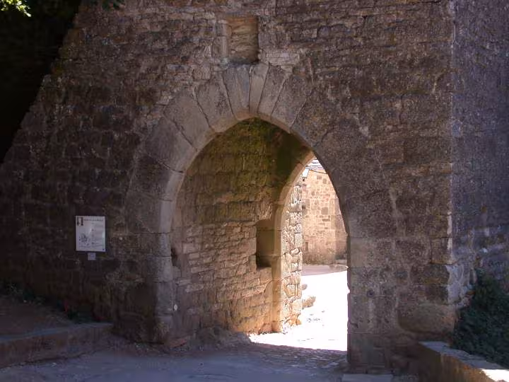 La couvertoirade cite templiere du xieme siecle aveyron